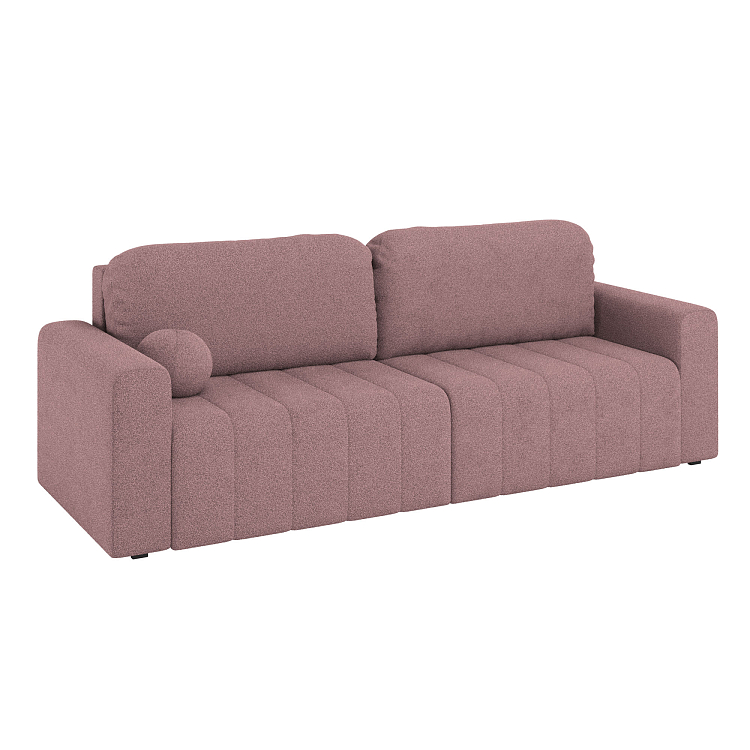 Вайли / Диван - кровать 3-х местн. Экомех fluffy 39 какао